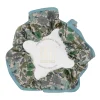 Bon Dep Hair Shrunk Liberty Poppy & Daisy Teal Outlet