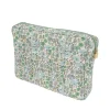 Bon Dep Pouch Big Liberty Poppy & Daisy Teal