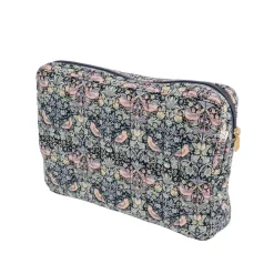 Bon Dep Pouch Big Liberty Strawberry Thief Black Clearance