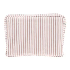 Bon Dep Pouch Big Ticking Stripe Dusty Pink Discount