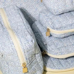 Bon Dep Pouch Small Liberty Katie & Millie Light Blue New