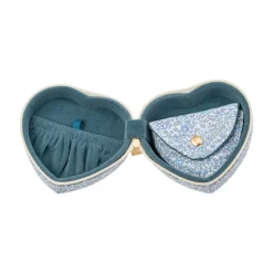 Bon Dep Smykkeskrin Heart Liberty Katie & Millie Light blue Clearance