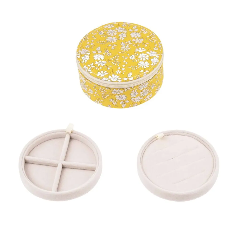 Bon Dep Smykkeskrin Round Liberty Capel Yellow Outlet