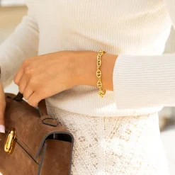 Caroline Svedbom Betty Chain Bracelet Gold Outlet
