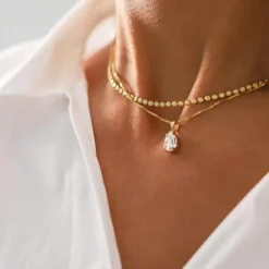 Caroline Svedbom Diamond Chain | Gold Discount