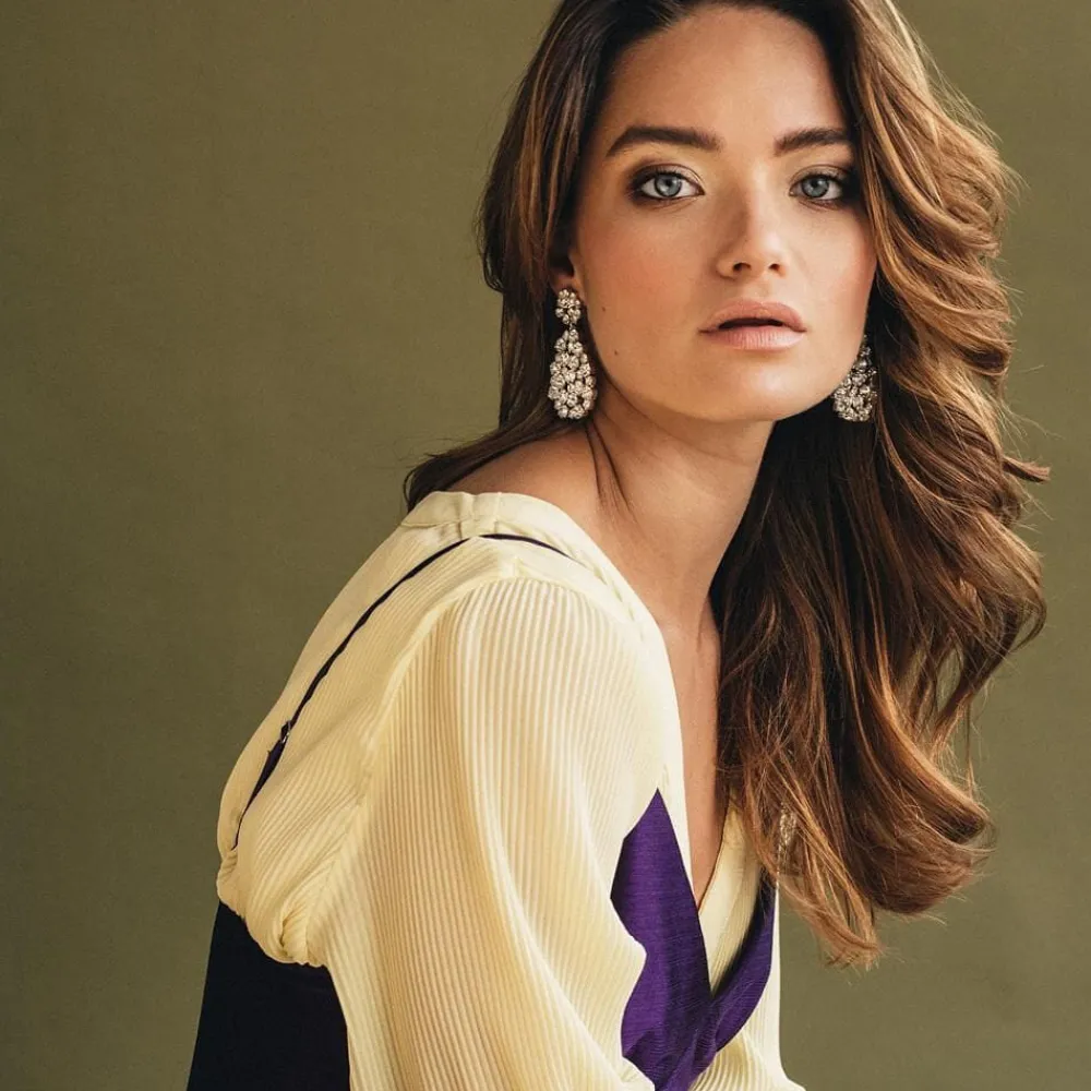 Caroline Svedbom Hanna Earrings | Crystal