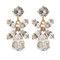 Caroline Svedbom Mini Dione Earrings | Crystal New