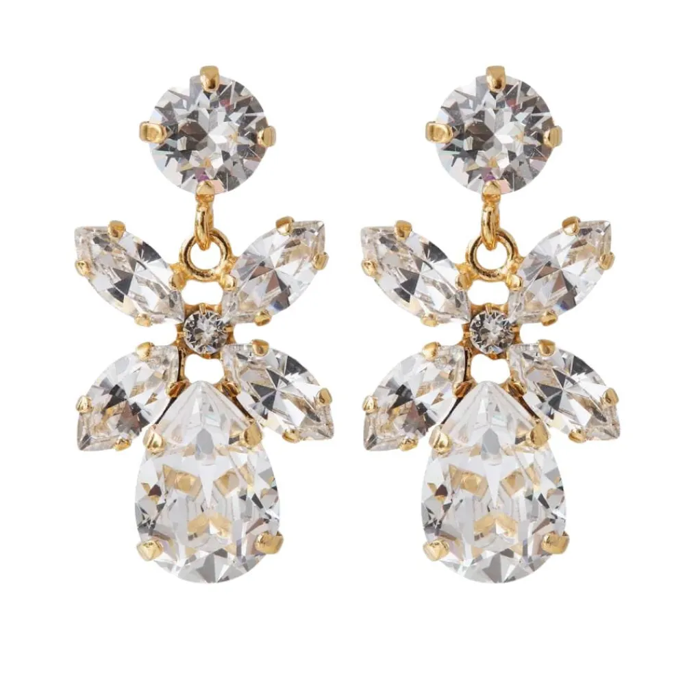 Caroline Svedbom Mini Dione Earrings | Crystal New