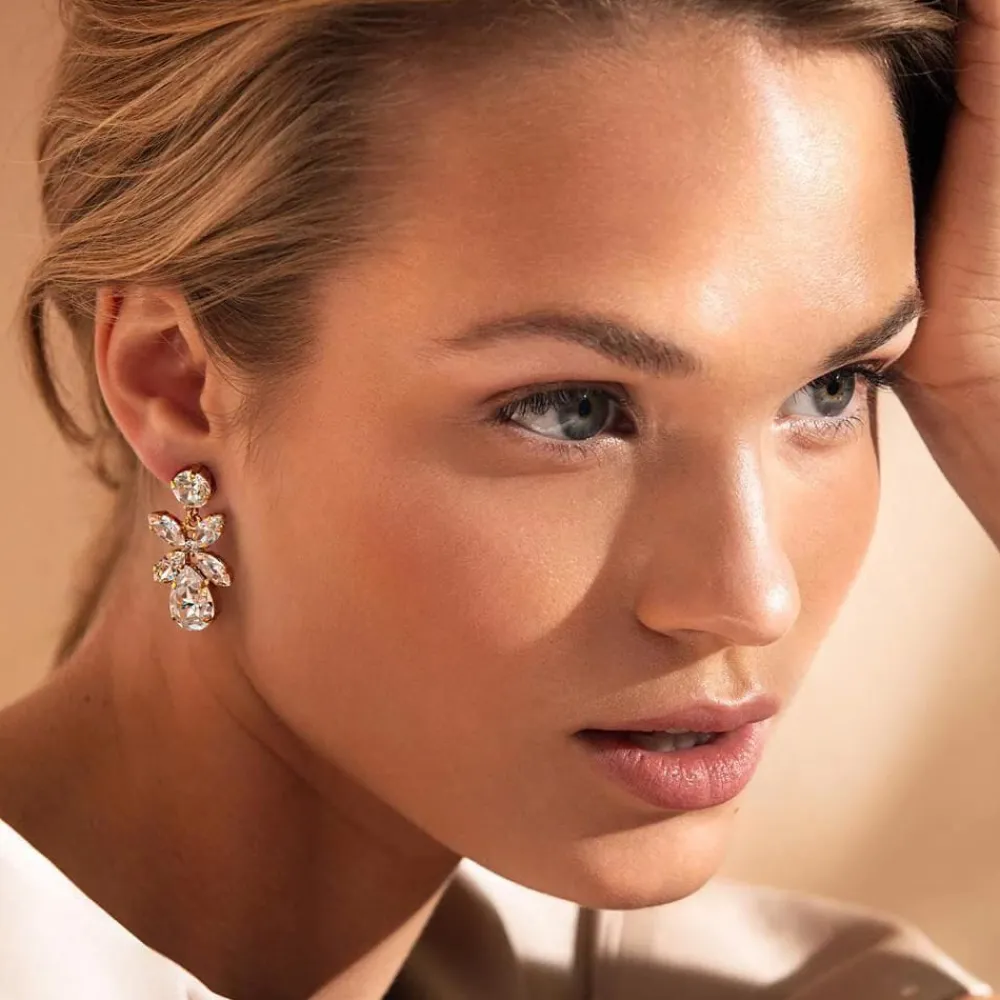 Caroline Svedbom Mini Dione Earrings | Crystal New