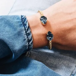 Caroline Svedbom Mini Drop Bracelet | Denim Blue Online