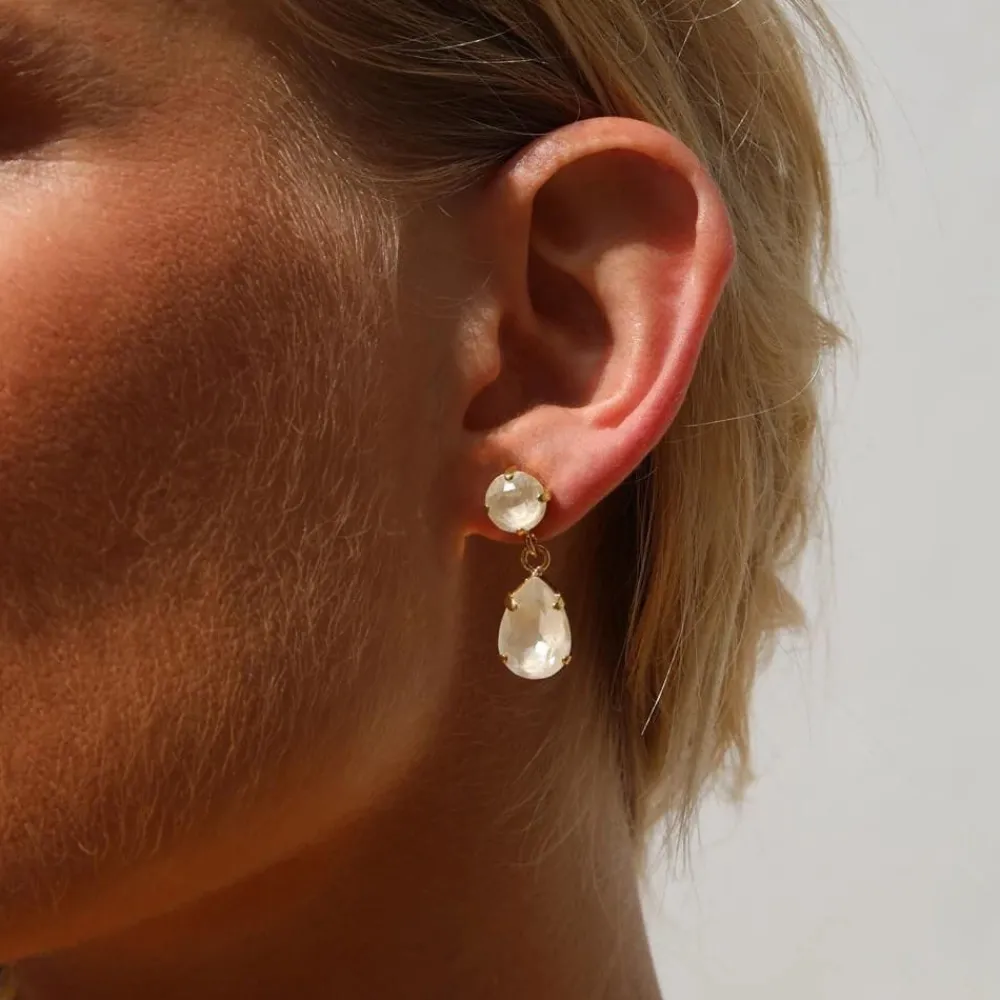 Caroline Svedbom Mini Drop Earrings | Linen Ignite Sale