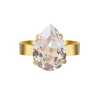 Caroline Svedbom Mini Drop Ring | Crystal Clearance