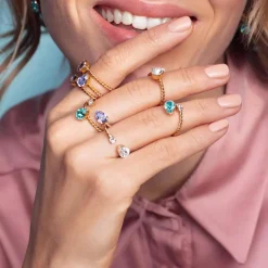 Caroline Svedbom Niki Ring | Light Turquoise Outlet