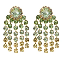Caroline Svedbom Rafaela Earrings | Lime Combo New