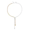 Caroline Svedbom Yvette Necklace Rhodium Topaz Combo Discount