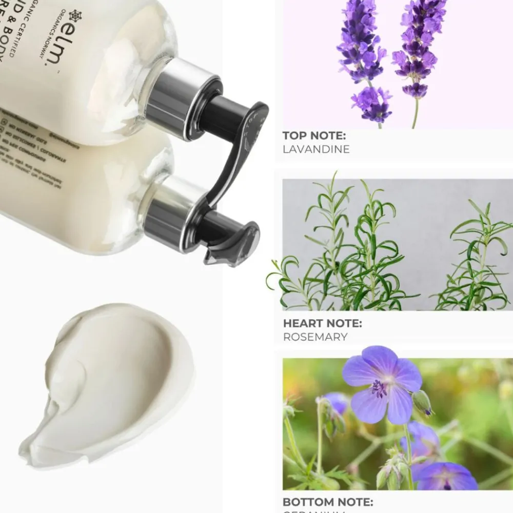 Elm Organics elm. Hand & Body Cream Herbal Rain 290ml Online
