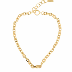 Emilia by Bon Dep Emilia Angeled Chain Necklace 40 cm Online
