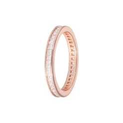 Emilia by Bon Dep Emilia Eternity Ring Square Rose Sale