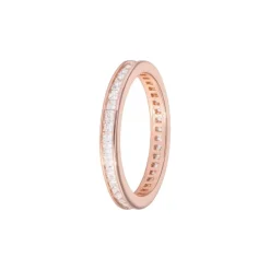 Emilia by Bon Dep Emilia Eternity Ring Square Rose Sale