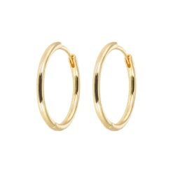 Emilia by Bon Dep Emilia Gold Hoops Hot