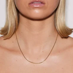 Emilia by Bon Dep Emilia - Gold Necklace 45 cm