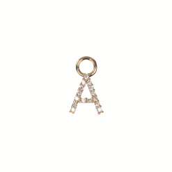 Emilia by Bon Dep Emilia - Letter Charm A