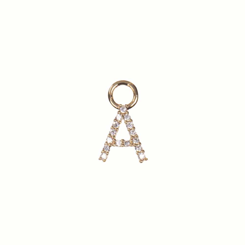 Emilia by Bon Dep Emilia - Letter Charm A
