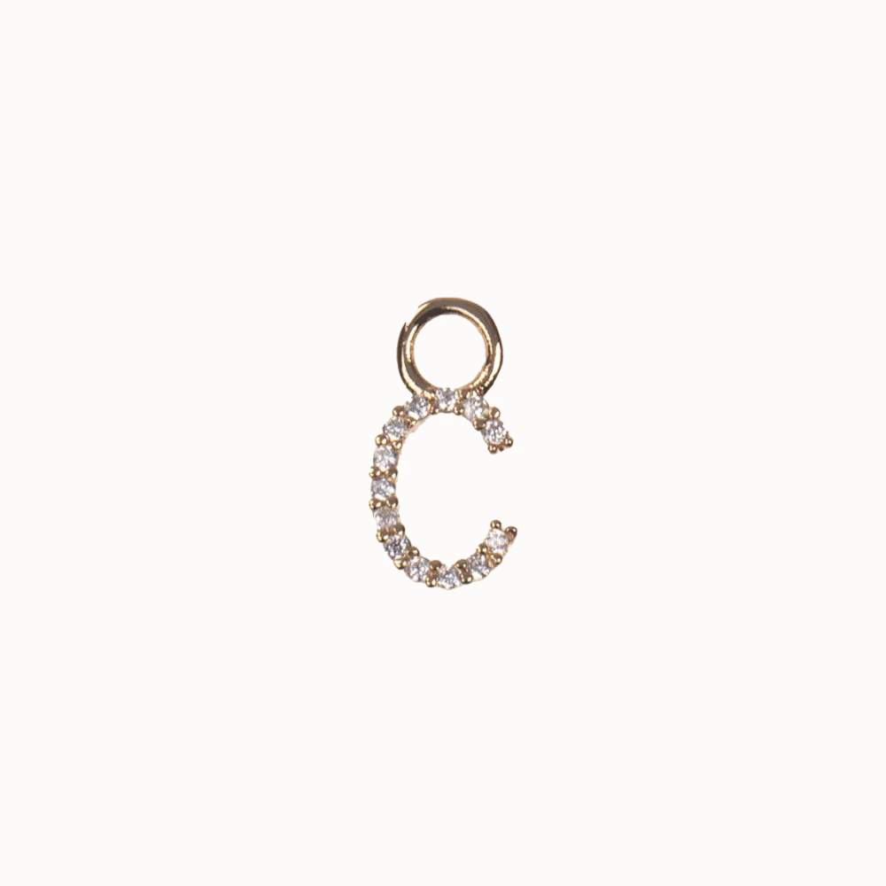 Emilia by Bon Dep Emilia - Letter Charm C
