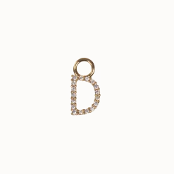 Emilia by Bon Dep Emilia - Letter Charm D Online