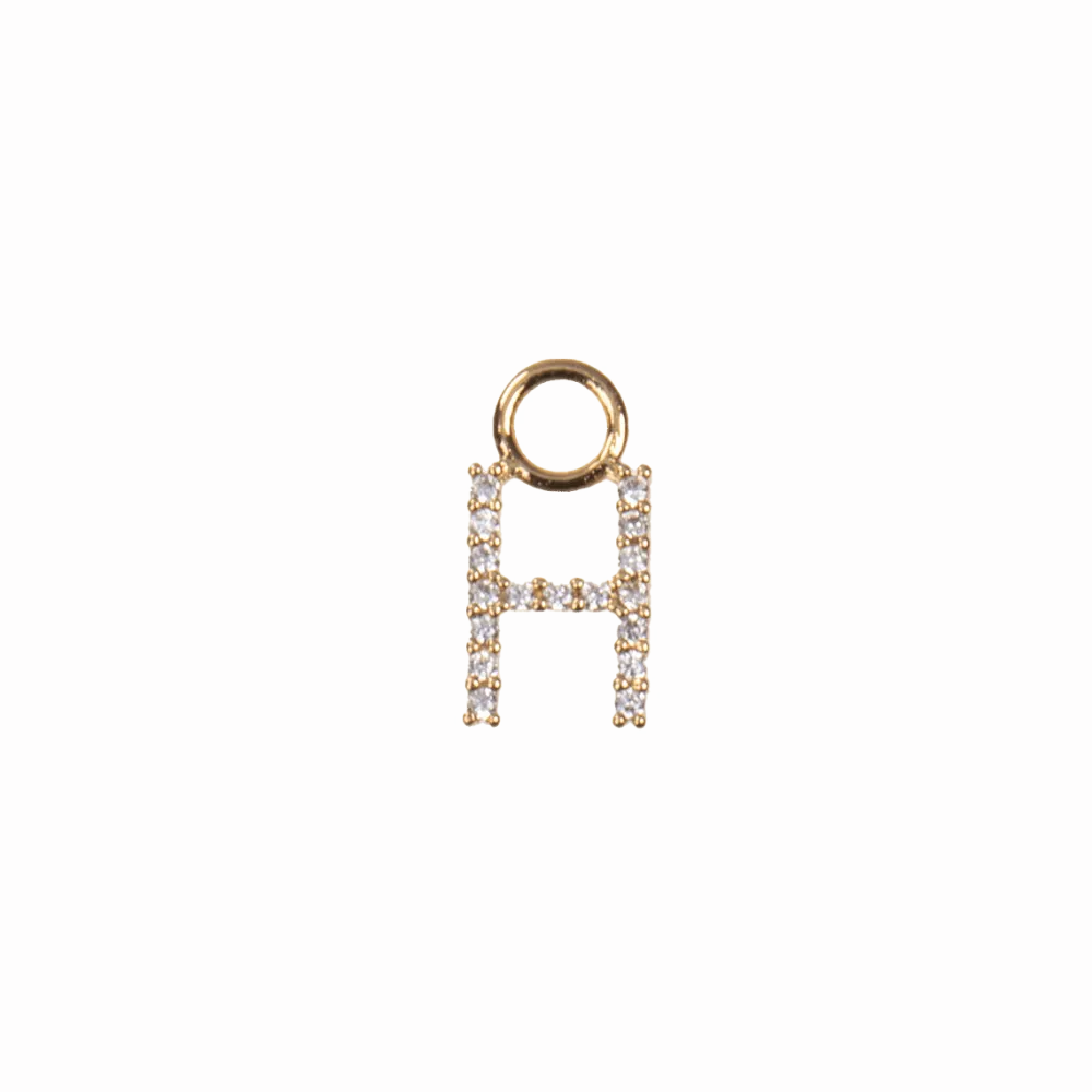 Emilia by Bon Dep Emilia - Letter Charm H Clearance