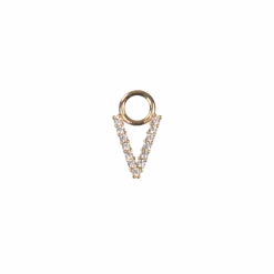 Emilia by Bon Dep Emilia - Letter Charm V Hot