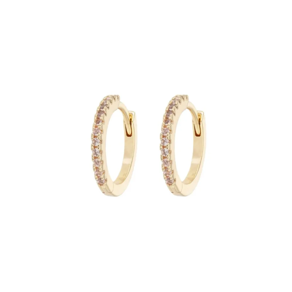 Emilia by Bon Dep Emilia - Medium Hoops Brown Sale