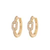 Emilia by Bon Dep Emilia Small Chain Hoops