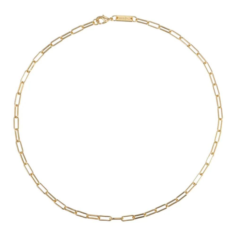 Emilia by Bon Dep Emilia - Thick Chain Necklace 45 cm Online