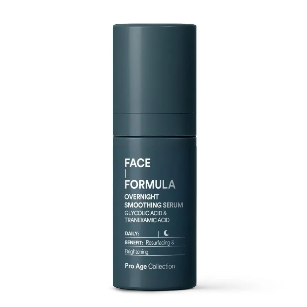 Face Formula Overnight Smoothing Serum New
