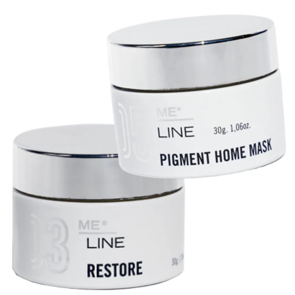 MeLine Kampanje Pigment Home Mask - Få restore krem i gave Discount