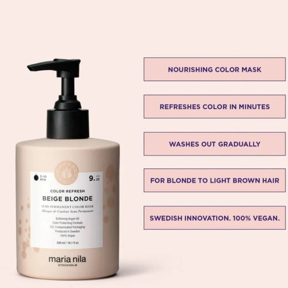 Maria Nila Color Refresh Beige Blonde Best