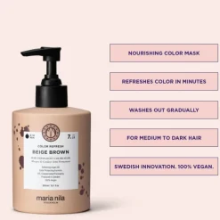 Maria Nila Color Refresh Beige Brown New