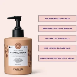 Maria Nila Color Refresh Caramel Brown Clearance