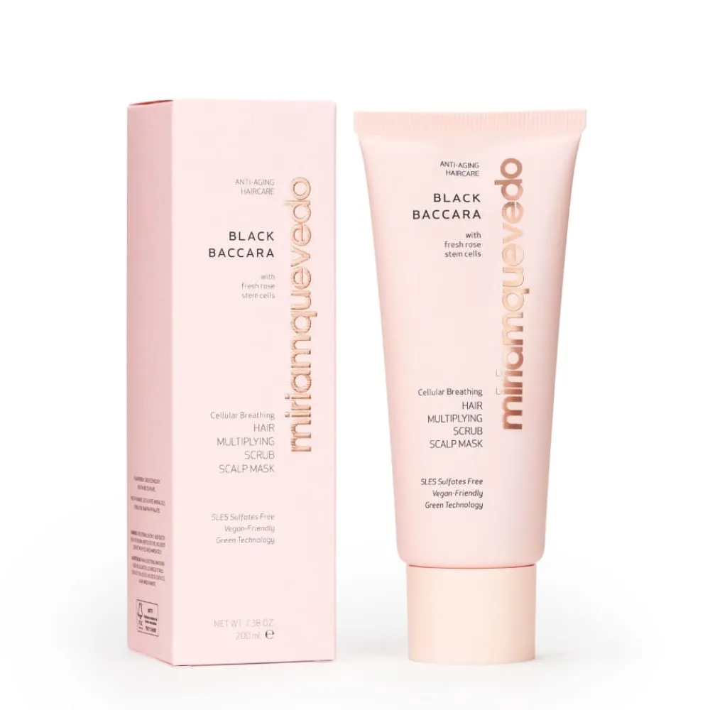 Miriam Quevedo Black Baccara Hair Multiplying Scrub Scalp Mask New