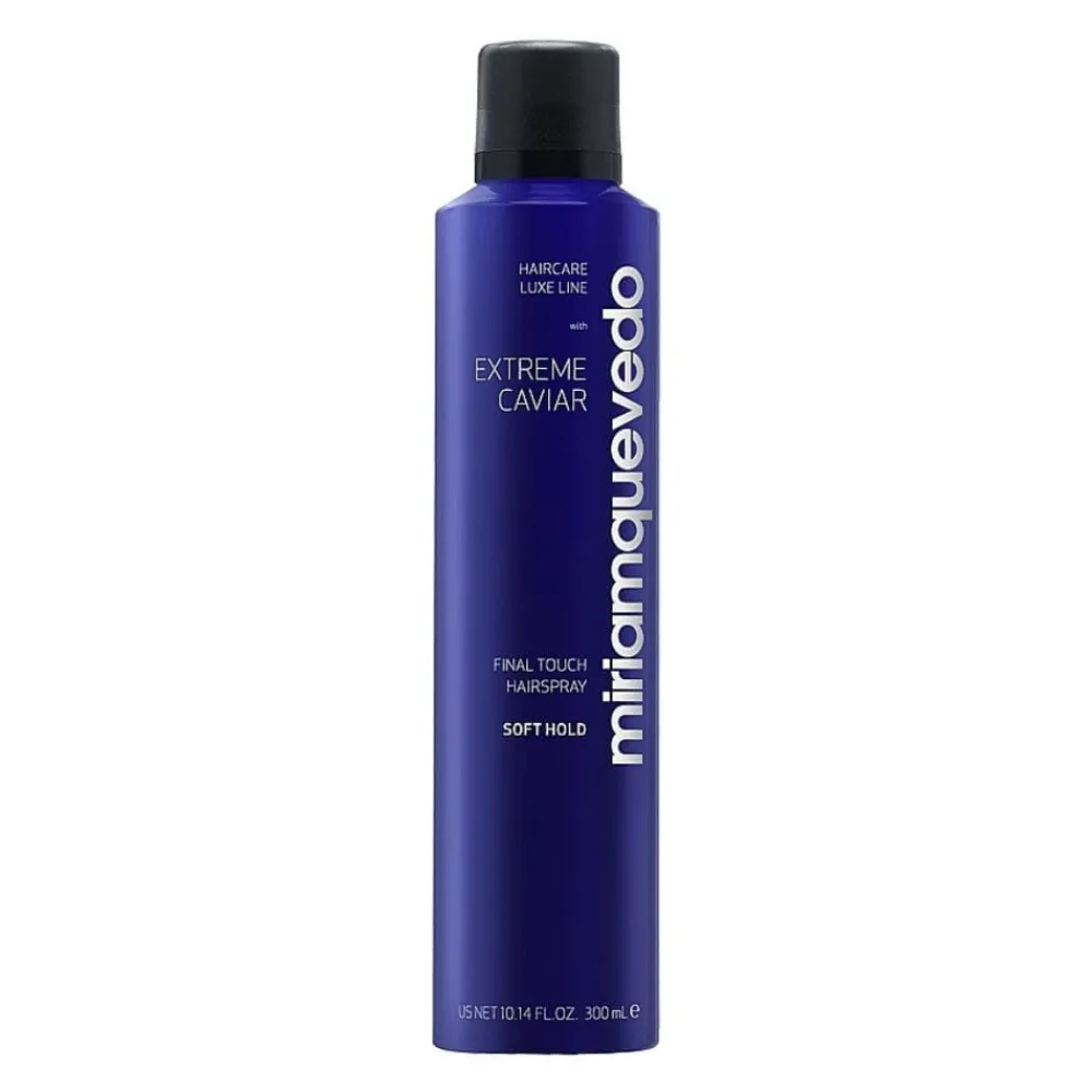 Miriam Quevedo Extreme Caviar Final Touch Hairspray Soft Hold Hot