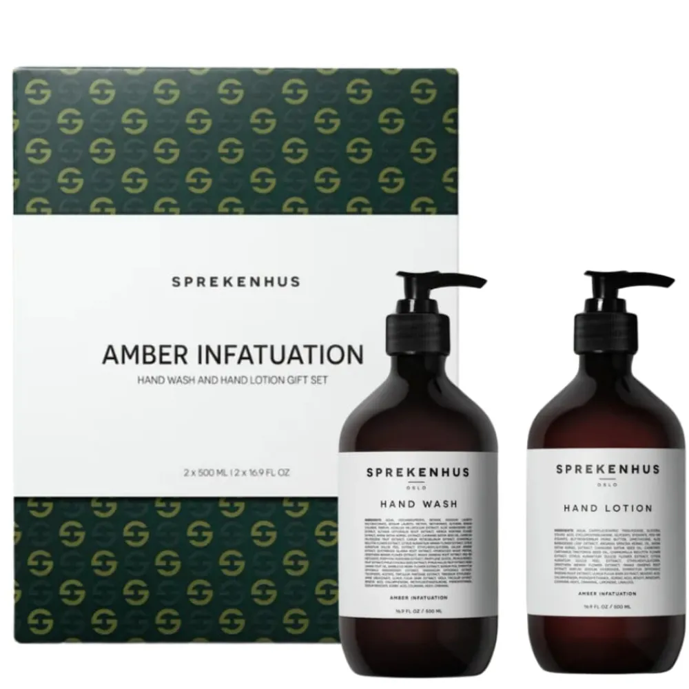 Sprekenhus Hand Wash & Lotion Gift Set Amber Infatuation Sale