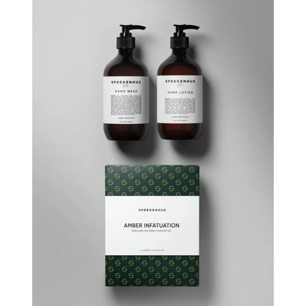 Sprekenhus Hand Wash & Lotion Gift Set Amber Infatuation Sale