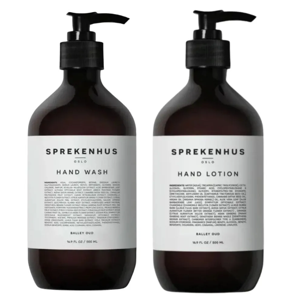 Sprekenhus Hand Wash & Lotion Gift Set Balley Oud Hot